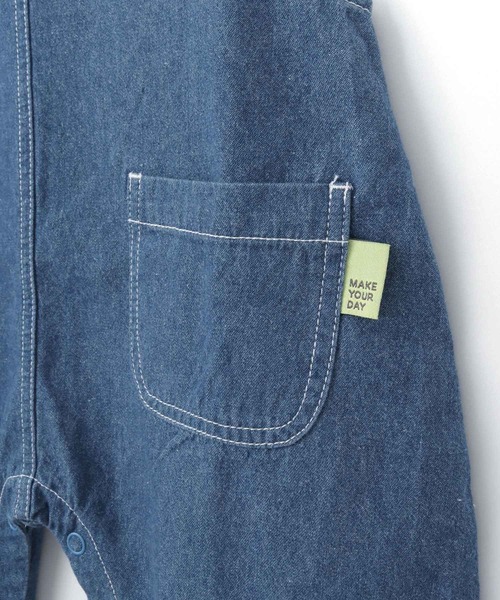 MAKE YOUR DAY（メイクユアデイ）の「ベビーオーバーオール（その他ベビーウェア・キッズ・オレンジ/ブルー/グレー・80/70）」の12枚目の写真