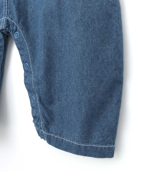 MAKE YOUR DAY（メイクユアデイ）の「ベビーオーバーオール（その他ベビーウェア・キッズ・オレンジ/ブルー/グレー・80/70）」の13枚目の写真