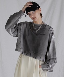 スプレーダイロンTEE / Spray Dyed Long Sleeve Tee