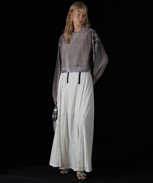 PRANK PROJECT（プランクプロジェクト）の「スプレーダイロンTEE / Spray Dyed Long Sleeve Tee（Tシャツ/カットソー・レディース・ベージュ/ピンク/ブラック・FREE）」の6枚目の写真