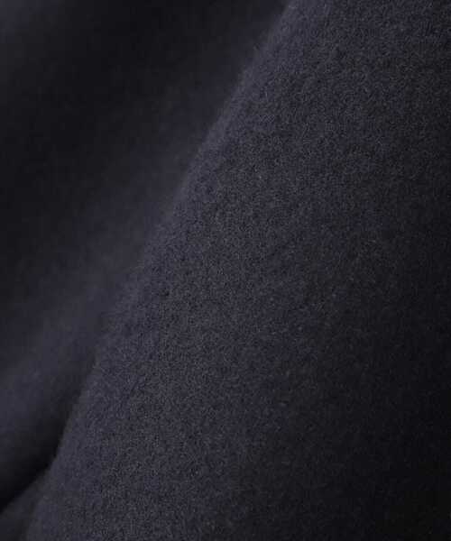 URU(ウル)の「URU/ウル/WOOL MELTON BELTED JACKET(テーラードジャケット・メンズ・ネイビー・1)」の12枚目の写真