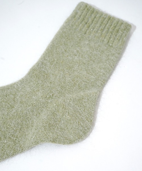 flower（フラワー）の「ソフトフラッフィソックス3（ソックス/靴下・レディース・グレー/ホワイト/グリーン・FREE）」の10枚目の写真