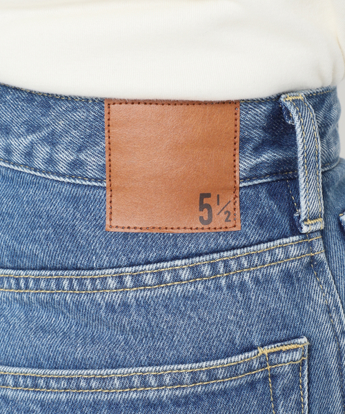 最終値引き¨̮⋆ Spick&Span カーブラインデニム セール】≪追加≫51/2 CURVE LINE_DENIM（デニムパンツ）｜Spick