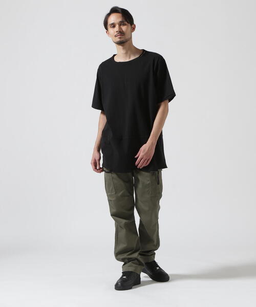 WHITELAND（ホワイトランド）の「【WEB&DEPOT限定】WHITELAND/ホワイトランド/OWL/DAMEGE SST/ダメージ Tシャツ（Tシャツ/カットソー・メンズ・ホワイト/ブラック/ベージュ・F）」の8枚目の写真