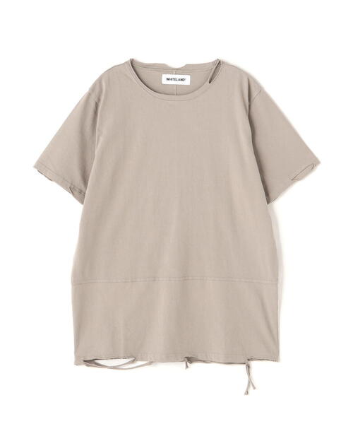 WHITELAND（ホワイトランド）の「【WEB&DEPOT限定】WHITELAND/ホワイトランド/OWL/DAMEGE SST/ダメージ Tシャツ（Tシャツ/カットソー・メンズ・ホワイト/ブラック/ベージュ・F）」の17枚目の写真