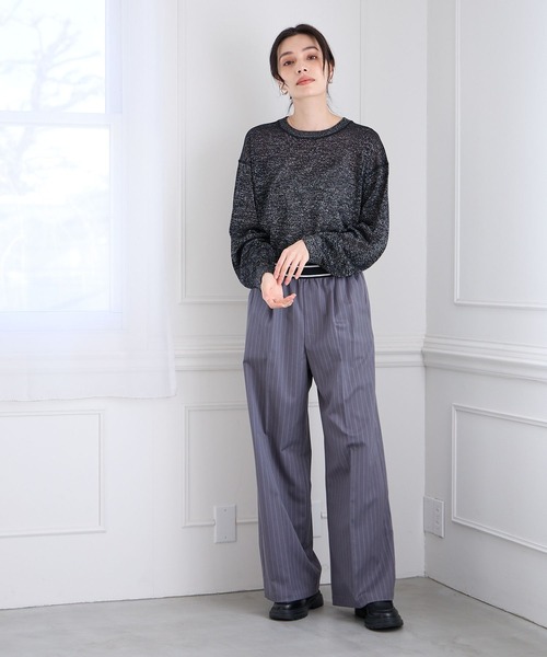 BAYFLOW(ベイフロー)の「ラインウエストパンツ(その他パンツ・レディース・その他2/その他1・MEDIUM/SMALL)」の4枚目の写真