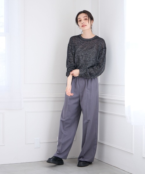 BAYFLOW(ベイフロー)の「ラインウエストパンツ(その他パンツ・レディース・その他2/その他1・MEDIUM/SMALL)」の5枚目の写真