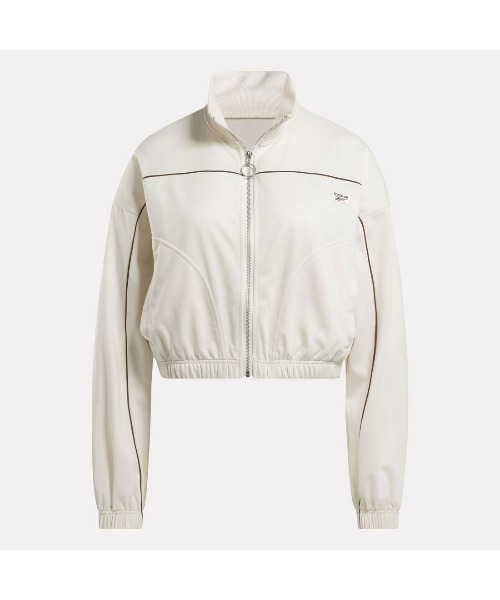 Reebok(リーボック)の「クラシック バスケットボール トラックトップ / CL CS BBALL(ジャージ・レディース・ライトベージュ/ダークブルー・LARGE/MEDIUM/SMALL/X-LARGE)」の8枚目の写真