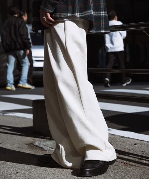 Subciety(サブサエティ)の「LOGO BAND SWEAT PANTS(スウェットパンツ・メンズ・アイボリー/ブラック/グレー・SMALL/MEDIUM/LARGE/X-LARGE)」の6枚目の写真