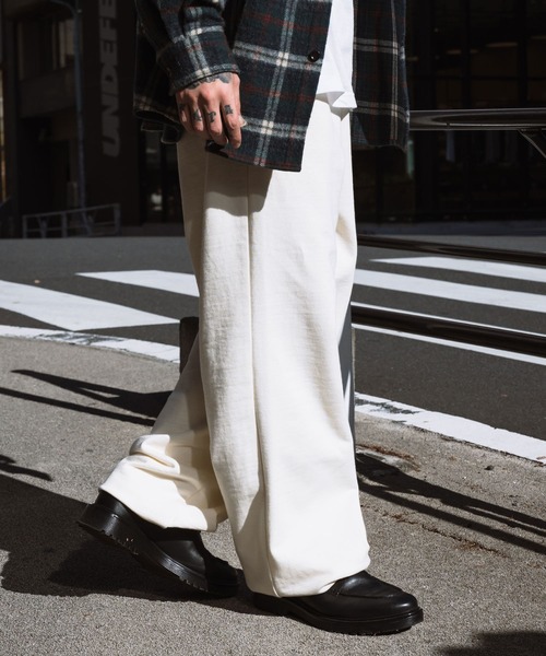 Subciety(サブサエティ)の「LOGO BAND SWEAT PANTS(スウェットパンツ・メンズ・アイボリー/ブラック/グレー・SMALL/MEDIUM/LARGE/X-LARGE)」の8枚目の写真