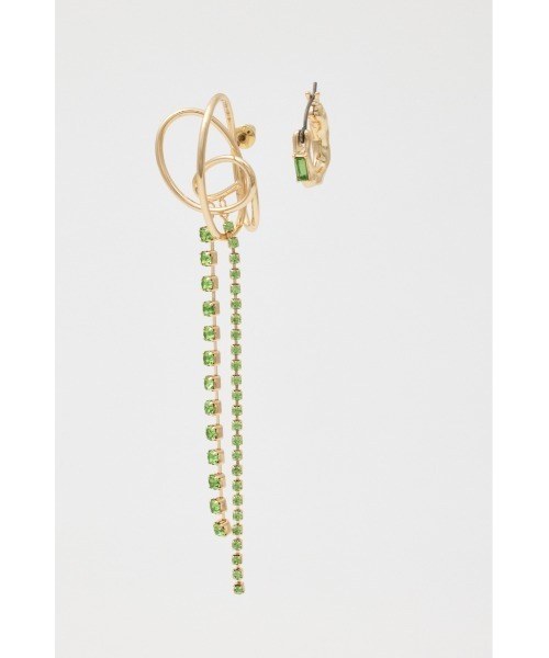 SLY(スライ)の「JEWEL CHAIN P/EARRING ジュエル チェーン ピアス(ピアス(両耳用)・レディース・シルバー/ゴールド・FREE)」の13枚目の写真