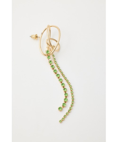 SLY(スライ)の「JEWEL CHAIN P/EARRING ジュエル チェーン ピアス(ピアス(両耳用)・レディース・シルバー/ゴールド・FREE)」の14枚目の写真