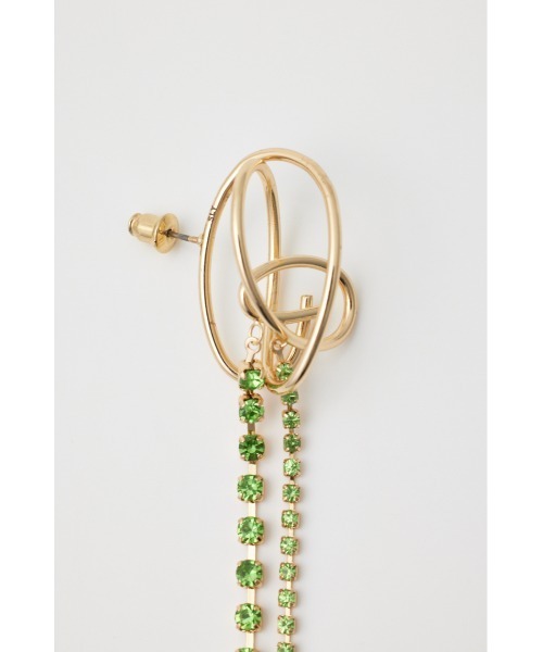 SLY(スライ)の「JEWEL CHAIN P/EARRING ジュエル チェーン ピアス(ピアス(両耳用)・レディース・シルバー/ゴールド・FREE)」の15枚目の写真