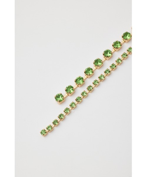 SLY(スライ)の「JEWEL CHAIN P/EARRING ジュエル チェーン ピアス(ピアス(両耳用)・レディース・シルバー/ゴールド・FREE)」の17枚目の写真