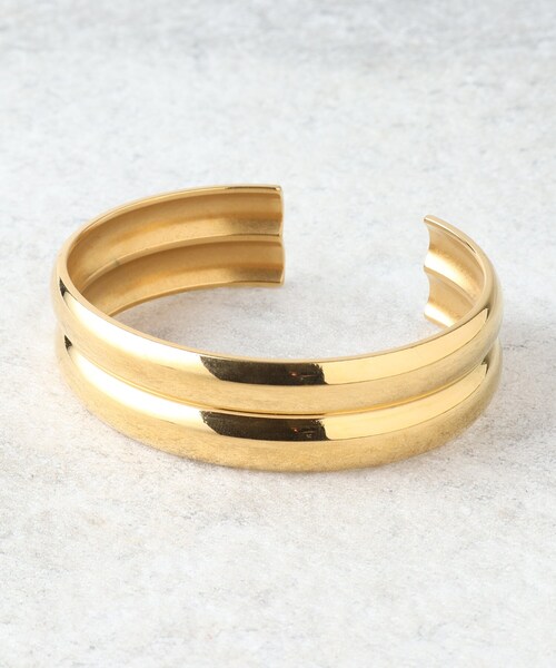 UNTITLED（アンタイトル）の「◆【HARPIE】BONNIEバングル（ブレスレット・レディース・ゴールド・00）」の2枚目の写真