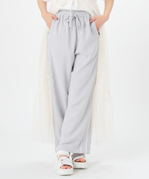 Honeys（ハニーズ）の「トラックパンツ（その他パンツ・レディース・ピンク/ブルー/グレー/ブラック・SS/S/M/L/LL/3L）」の2枚目の写真