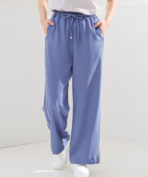 Honeys（ハニーズ）の「トラックパンツ（その他パンツ・レディース・ピンク/ブルー/グレー/ブラック・SS/S/M/L/LL/3L）」の3枚目の写真