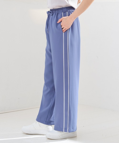 Honeys（ハニーズ）の「トラックパンツ（その他パンツ・レディース・ピンク/ブルー/グレー/ブラック・SS/S/M/L/LL/3L）」の11枚目の写真