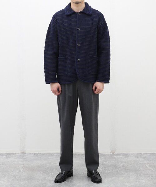 EDIFICE(エディフィス)の「ハイツイスト コットンニット カバーオール(その他トップス・メンズ・アイボリー/グリーン/ブルー系その他・MEDIUM/LARGE)」の16枚目の写真