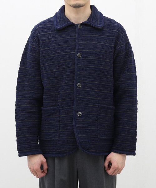 EDIFICE(エディフィス)の「ハイツイスト コットンニット カバーオール(その他トップス・メンズ・アイボリー/グリーン/ブルー系その他・MEDIUM/LARGE)」の17枚目の写真