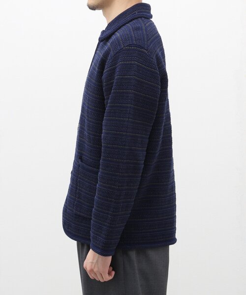 EDIFICE(エディフィス)の「ハイツイスト コットンニット カバーオール(その他トップス・メンズ・アイボリー/グリーン/ブルー系その他・MEDIUM/LARGE)」の18枚目の写真