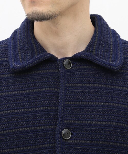 EDIFICE(エディフィス)の「ハイツイスト コットンニット カバーオール(その他トップス・メンズ・アイボリー/グリーン/ブルー系その他・MEDIUM/LARGE)」の20枚目の写真