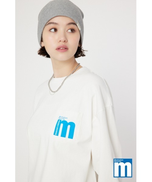 RODEO CROWNS WIDE BOWL（ロデオクラウンズワイドボウル）の「(MR)ASSORT L/S Tシャツ（Tシャツ/カットソー・レディース・オフホワイト/ブラック/イエロー・MEDIUM/LARGE）」の2枚目の写真