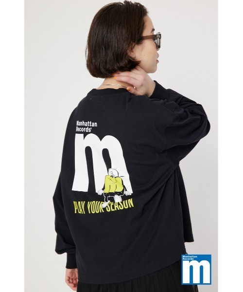 RODEO CROWNS WIDE BOWL（ロデオクラウンズワイドボウル）の「(MR)ASSORT L/S Tシャツ（Tシャツ/カットソー・レディース・オフホワイト/ブラック/イエロー・MEDIUM/LARGE）」の3枚目の写真