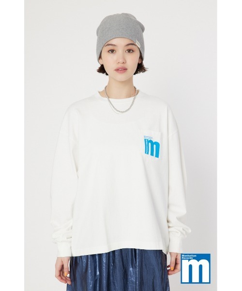 RODEO CROWNS WIDE BOWL（ロデオクラウンズワイドボウル）の「(MR)ASSORT L/S Tシャツ（Tシャツ/カットソー・レディース・オフホワイト/ブラック/イエロー・MEDIUM/LARGE）」の9枚目の写真