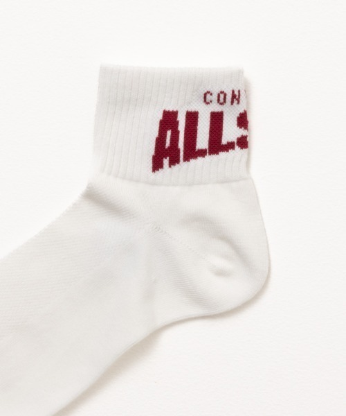 CONVERSE（コンバース）の「CONVERSE クォーターソックス 甲メッシュバックロゴ 3足組（ソックス/靴下・メンズ・その他・25-27CM）」の8枚目の写真