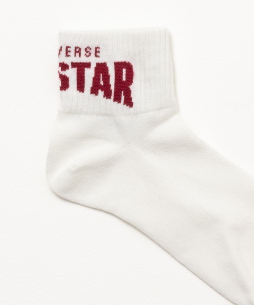 CONVERSE（コンバース）の「CONVERSE クォーターソックス 甲メッシュバックロゴ 3足組（ソックス/靴下・メンズ・その他・25-27CM）」の9枚目の写真