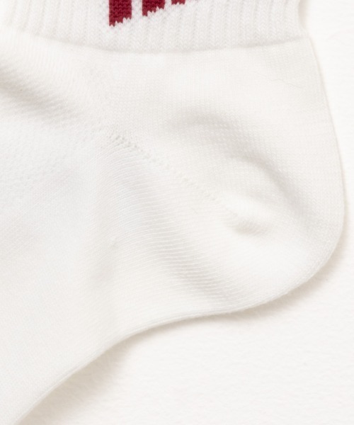 CONVERSE（コンバース）の「CONVERSE クォーターソックス 甲メッシュバックロゴ 3足組（ソックス/靴下・メンズ・その他・25-27CM）」の10枚目の写真