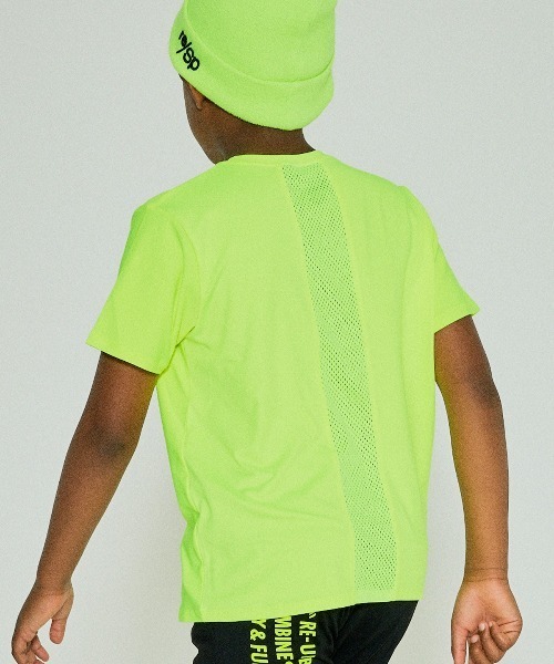 RE/SP（アールイーエスピー）の「RE/SP GEME SHIRT / アールイーエスピー ゲームシャツ（Tシャツ/カットソー・キッズ・ブラック/ホワイト/ライム・1/2/3/4）」の9枚目の写真