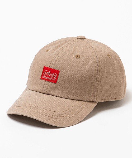 Manhattan Portage（マンハッタンポーテージ）の「Manhattan Portage/マンハッタンポーテージ キャップ コットンツイル 紫外線対策 アウトドア MP237（キャップ・メンズ・ベージュ/ブラック/オフホワイト/ラベンダー・FREE）」の3枚目の写真