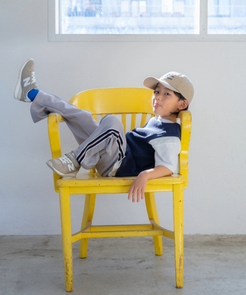 and D. petit main（アンドディープティマイン）の「ストレートトラックパンツ（その他パンツ・キッズ・シルバーグレー/ブラック/ブルー・130cm/120cm/110cm/100cm/90cm）」の12枚目の写真