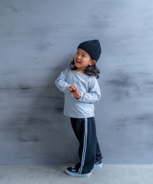 and D. petit main（アンドディープティマイン）の「ストレートトラックパンツ（その他パンツ・キッズ・シルバーグレー/ブラック/ブルー・130cm/120cm/110cm/100cm/90cm）」の13枚目の写真