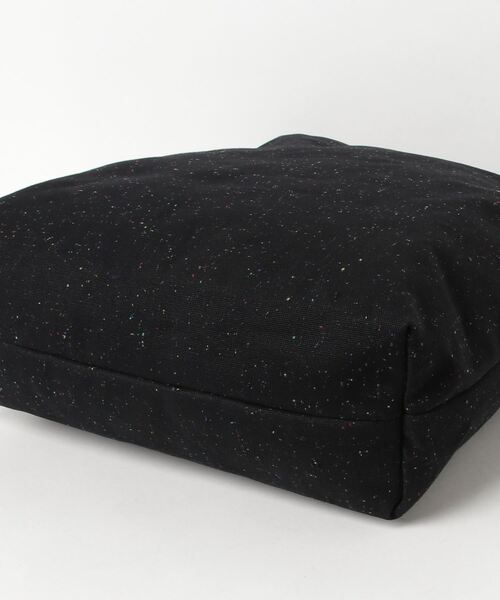 UNIVERSAL OVERALL(ユニバーサルオーバーオール)の「UNIVERSAL OVERALL / UO ネップ2ウェイトートショルダー / UVO-187(トートバッグ・レディース・ブラック/ホワイト・ONESIZE)」の4枚目の写真
