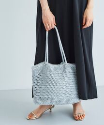 le.coeur blanc | メタリックトート(トートバッグ)
