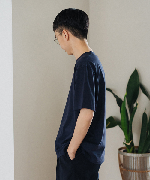 SUNSPEL（サンスペル）の「【SUNSPEL / サンスペル】別注 Mid Weight Tシャツ（Tシャツ/カットソー・メンズ・ブラック/ネイビー/ホワイト・LARGE/X-LARGE/MEDIUM）」の9枚目の写真