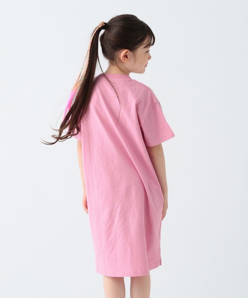BAYFLOW(ベイフロー)の「アソートプリントビッグワンピース(KIDS)(ワンピース・キッズ・アイボリー/チャコール/ラベンダー/ピンク・110cm/120cm/130cm/140cm/150cm)」の5枚目の写真