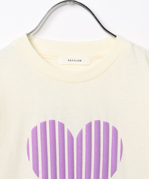 BAYFLOW(ベイフロー)の「アソートプリントビッグワンピース(KIDS)(ワンピース・キッズ・アイボリー/チャコール/ラベンダー/ピンク・110cm/120cm/130cm/140cm/150cm)」の15枚目の写真