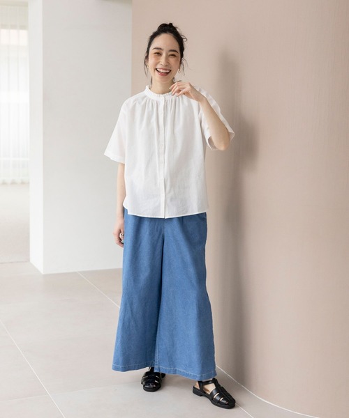 atui atelier バギーデニム　バギーパンツ　新品　M BEAUTY&YOUTH UNITED ARROWS｜オーバーダイ デニム バギー
