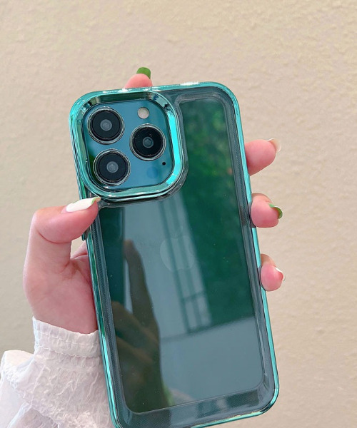 SILVER BULLET（シルバーバレット）の「『SBLTR』iPhone11 iPhone12 iPhone13 iPhone14 iPhone15 iPhone16 Pro/Pro Max/Plus クリア 縁カラー iphoneケース スマホカバー（スマホケース/カバー・レディース・グリーン/パープル系その他/ゴールド系その他/シルバー系その他/ブルー/ブラック・iPhone 11/iPhone 11 Pro Max/iPhone 12/iPhone 12 Pro/iPhone 12 Pro Max/iPhone 13/iPhone 13 Pro/iPhone 13 Pro Max/iPhone 14/iPhone 14 Pro/iPhone 14 Pro Max/iPhone 15/iPhone 15 Pro/iPhone 15 Pro Max/iPhone 16 Pro/iPhone 16 Plus/iPhone 16/iPhone 16 Pro Max）」の3枚目の写真