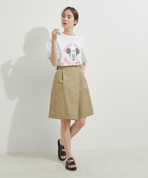 le cercle ADAM ET ROPE'(ルセルクルアダムエロペ)の「グルカハーフパンツ(その他パンツ・レディース・ベージュ/ネイビー/キナリ・FREE)」の5枚目の写真