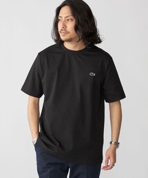 LACOSTE: TH5582-99 アウトラインクロック クルーネック Tシャツ