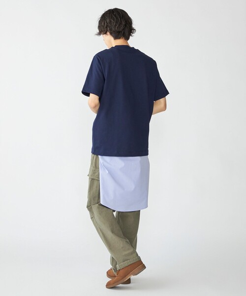 LACOSTE（ラコステ）の「LACOSTE: TH5582-99 アウトラインクロック クルーネック Tシャツ（Tシャツ/カットソー・メンズ・ホワイト/ブラック/ネイビー・3/4/5）」の13枚目の写真