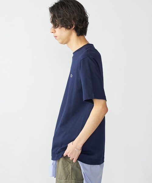 LACOSTE（ラコステ）の「LACOSTE: TH5582-99 アウトラインクロック クルーネック Tシャツ（Tシャツ/カットソー・メンズ・ホワイト/ブラック/ネイビー・3/4/5）」の10枚目の写真
