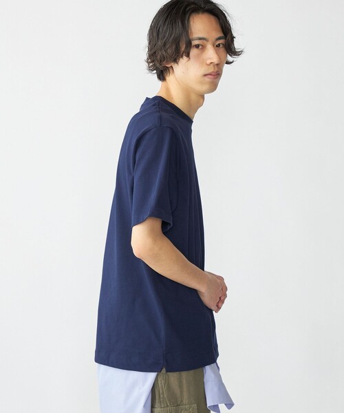 LACOSTE（ラコステ）の「LACOSTE: TH5582-99 アウトラインクロック クルーネック Tシャツ（Tシャツ/カットソー・メンズ・ホワイト/ブラック/ネイビー・3/4/5）」の8枚目の写真
