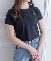 clear | ワンポイント刺繍チビTシャツ(Tシャツ/カットソー)