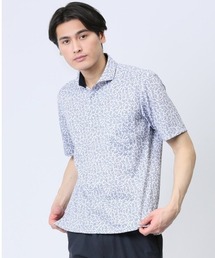 TAKA-Q（タカキュー）の「タカキュー Biz クールパス カッタウェイ半袖 ビズポロ（ポロシャツ・メンズ）」
